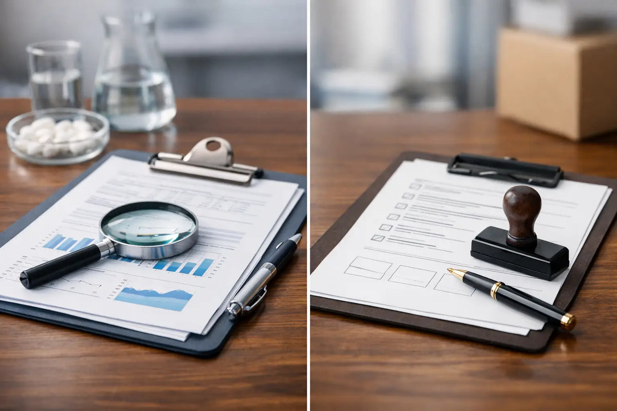 Certificate of Analysis vs Certificate of Compliance